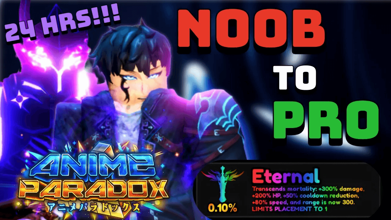 Anime Paradox Gameplay — 360° Tower Defense Showcase — Anime Paradox YouTube video thumbnail